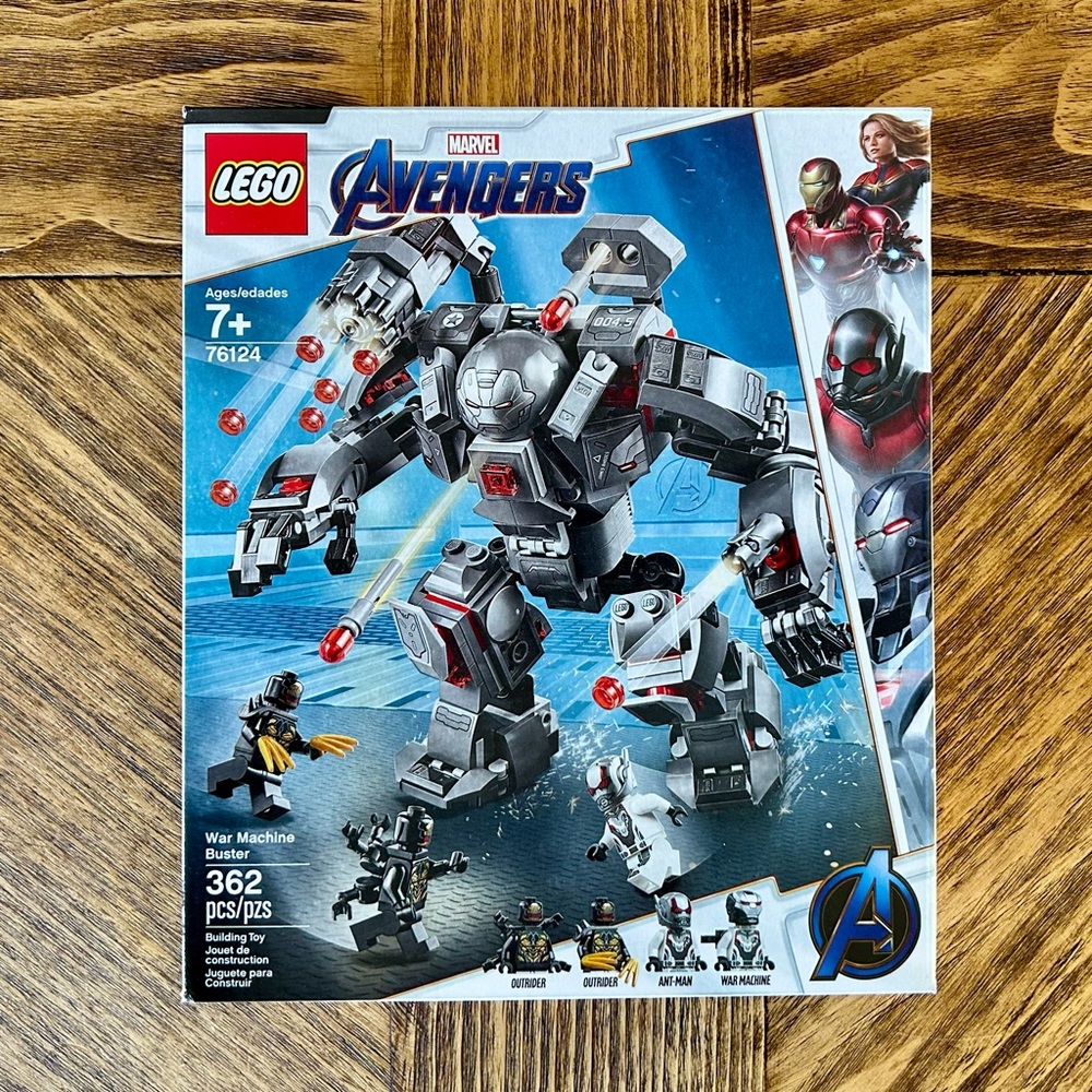 Lego Marvel Avengers War Machine Buster
 #76124